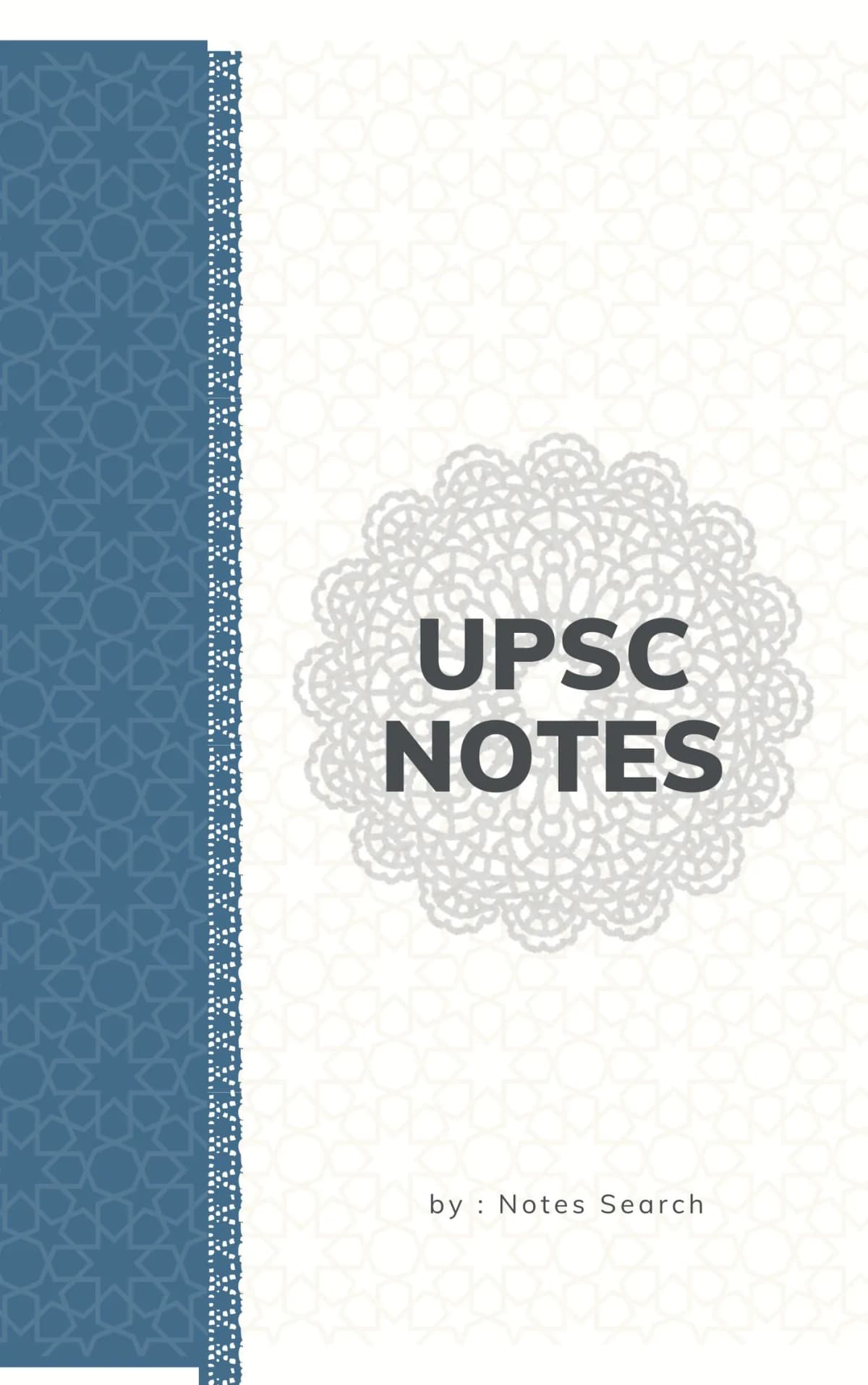 UPSC Complete Notes